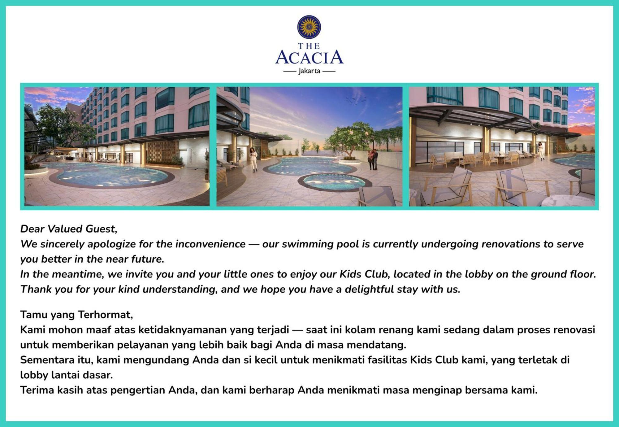 The Acacia Hotel Yakarta Exterior foto